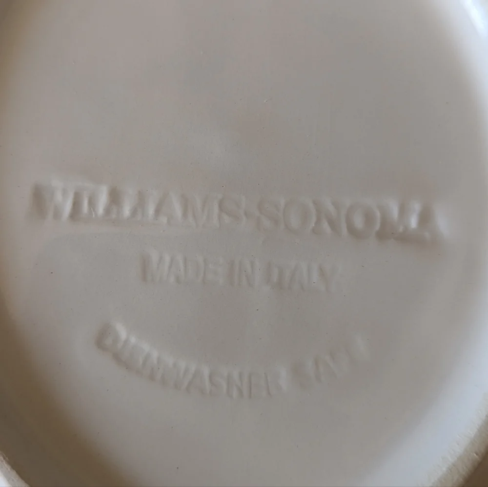Williams Sonoma Italy Cobalt Blue Fish Dish